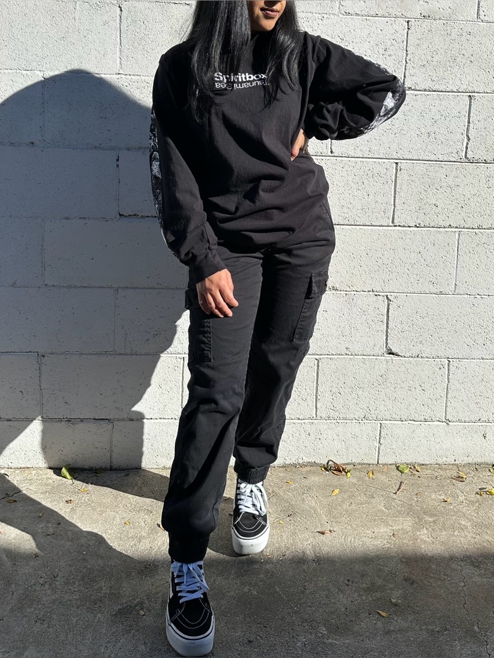 Dickies Black Cargo Jogger Pants